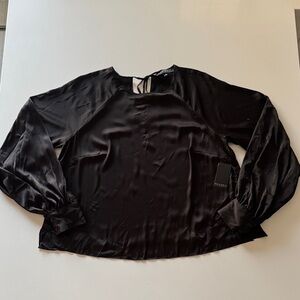 Eloquii Elegant Black Blouse